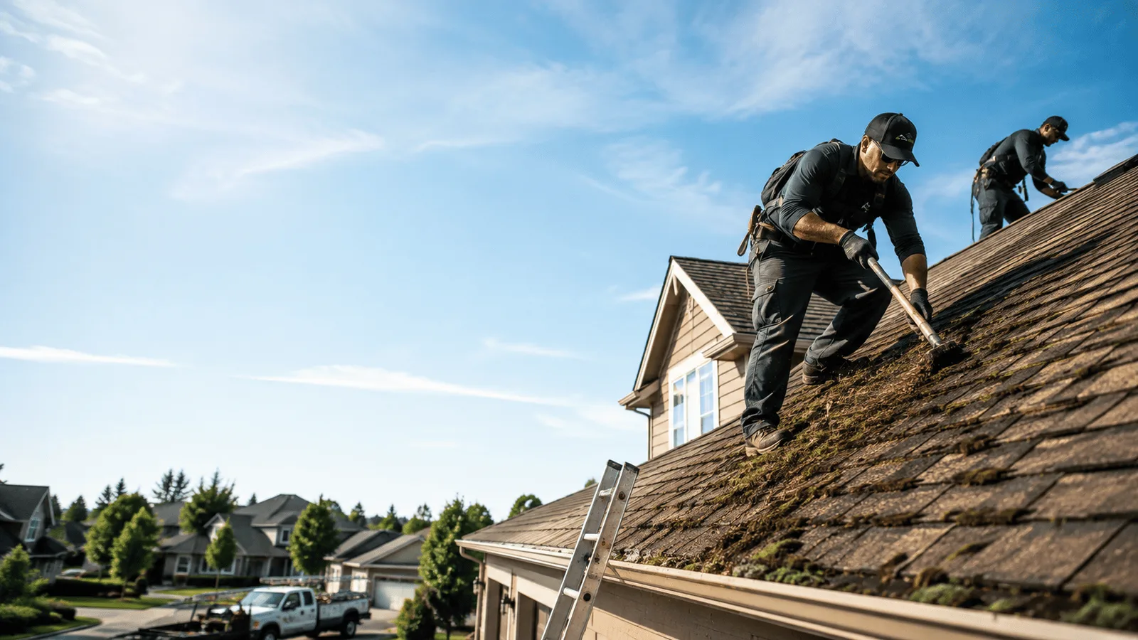 Roof Moss Removal in Lexington, MA near me